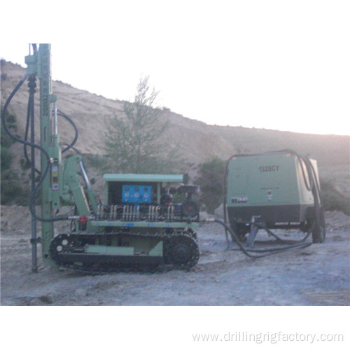 Crawler Portable Quarry Mineral Drilling Hole Rigger